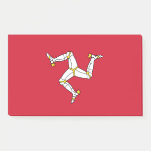 Noten met vlag van het eiland Man, VK Post-it® Notes