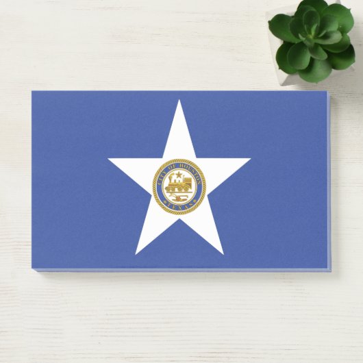 Noten met vlag van Houston, VS Post-it® Notes (Kantoor)