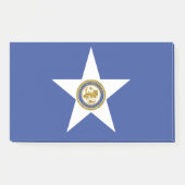 Noten met vlag van Houston, VS Post-it® Notes (Voorkant)