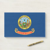 Noten met vlag van Idaho, Verenigde Staten van Ame Post-it® Notes (Op bureau)