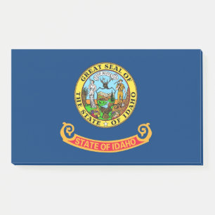 Noten met vlag van Idaho, Verenigde Staten van Ame Post-it® Notes