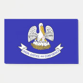 Noten met vlag van Louisiana, VS Post-it® Notes (Voorkant)