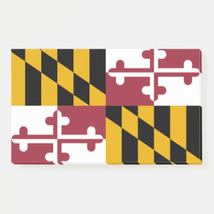 Noten met vlag van Maryland, VS Post-it® Notes