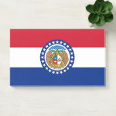 Noten met vlag van Missouri, Verenigde Staten van  Post-it® Notes (Kantoor)