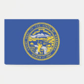 Noten met vlag van Nebraska, VS Post-it® Notes (Voorkant)