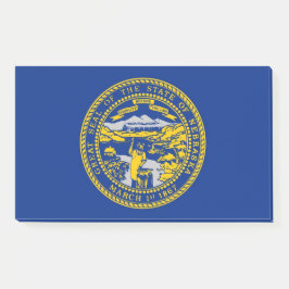 Noten met vlag van Nebraska, VS Post-it® Notes