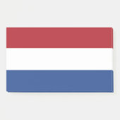 Noten met vlag van Nederland Post-it® Notes (Voorkant)