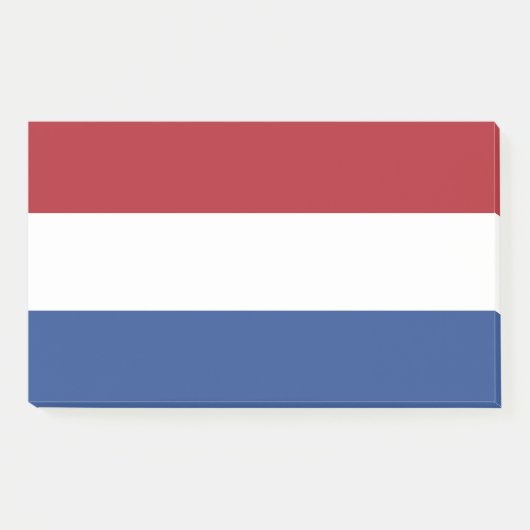Noten met vlag van Nederland Post-it® Notes (Voorkant)