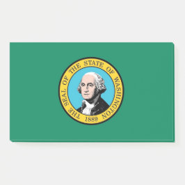 Noten met vlag van Washington, Verenigde Staten Post-it® Notes