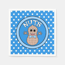 Noten of Geen Noten geslacht onthullen servetten