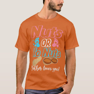 Noten of geen Nuts Brother houdt van je Baby T-shirt