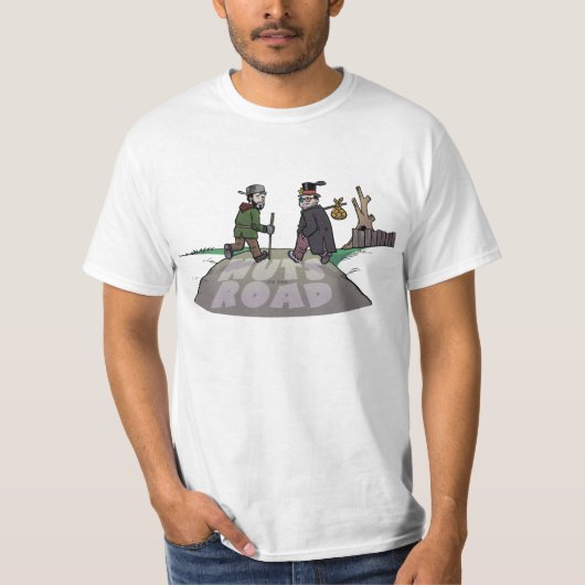 Noten op de weg: Het Shirt Mark II (Voorkant)