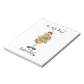 Noten over babysitten T-shirts en cadeaus Notitieblok (Linkerzijde)