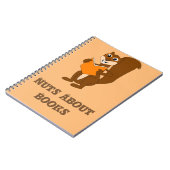 Noten over Boeken-eekhoorn Notitieboek (Linkerzijde)