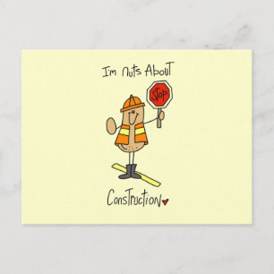 Noten over constructie T-shirts en cadeaus Briefkaart