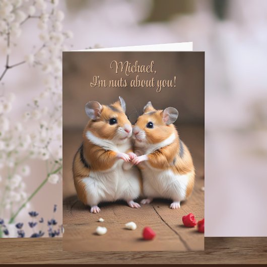 Noten over de Kaart van je hamster Happy Valentijn