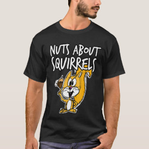 Noten Over Eekhoorns Eekhoorn Kinder Wildlife Natu T-shirt