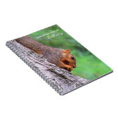 Noten over Eekhoorns gepersonaliseerd Notitieboek (Rechterzijde)