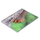 Noten over Eekhoorns gepersonaliseerd Notitieboek (Linkerzijde)