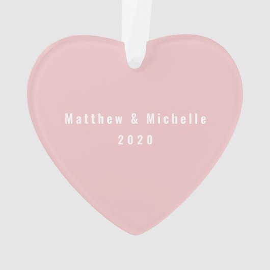 Noten over elkaar eerste Kerstmis samen Ornament (achterkant)