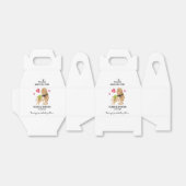 Noten over elkaar | Weddenschap Treat Favor Box Bedankdoosjes (Uitgevouwen)