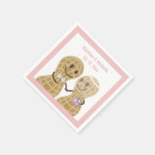 Noten over elke andere grappige bruiloft servet (Hoek)