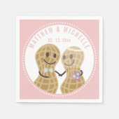 Noten over elke andere grappige bruiloft showwer servet (Voorkant)