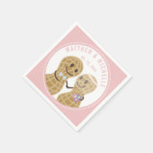 Noten over elke andere grappige bruiloft showwer servet (Hoek)