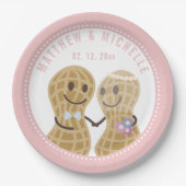 Noten over elke andere grappige trouwerij papieren bordje (Voorkant)