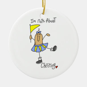 Noten over het juichen van T-shirts en geschenken Keramisch Ornament