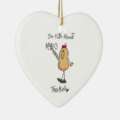 Noten over het Onderwijzen van T-shirts en cadeaus Keramisch Ornament (Rechts)