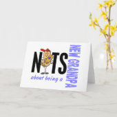 Noten over het Zijn een Nieuwe Opa 1 Blauw Kaart (Gele Bloem)