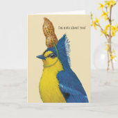 Noten over je kaart (Gele Bloem)