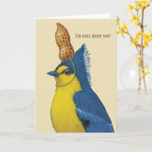 Noten over je kaart (Gele Bloem)