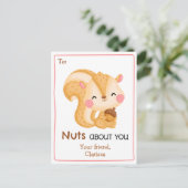 Noten over jou - Grappig Cute Valentijnsdag Card Feestdagenkaart (Staand voorkant)