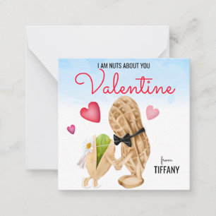 Noten Over jou Grappig Pun Paar Valentijn Notitiekaartje