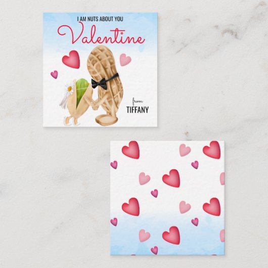 Noten Over jou Grappig Pun Paar Valentijn Notitiekaartje (Voorkant / Achterkant)