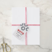 Noten Over jou met metallic noten Valentijnsdag Cadeaulabel (Met Touw)