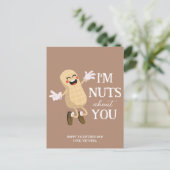 Noten over jou Valentijnsdag grappige Love pun Feestdagenkaart (Staand voorkant)