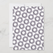 'Noten over jou' Valentijnsdag metallic bouten Kaart (Achterkant)