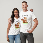 Noten over jullie grappige eekhoorn t-shirt (Unisex)