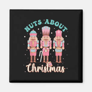 Noten Over Kerst Plezierige Pastel Kerst Notenkrak Magneet
