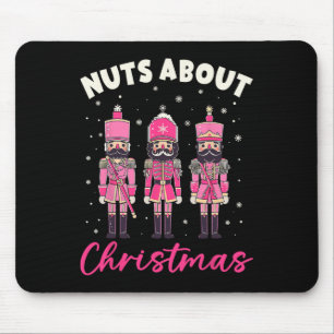 Noten Over Kerst Roze Notenkraker Kerst Squ Muismat