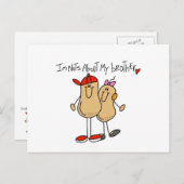 Noten over mijn broedert-T-shirts en cadeautjes Briefkaart (Voorkant / Achterkant)