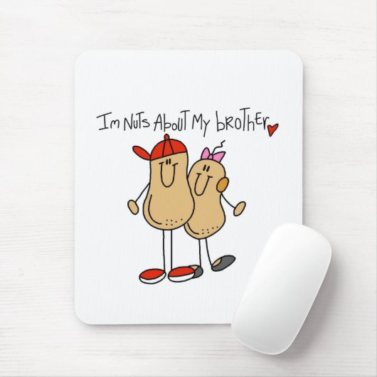 Noten over mijn broer muismat (Met muis)