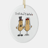 Noten over mijn man T-shirts en cadeautjes Keramisch Ornament (Rechts)