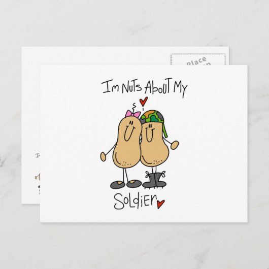Noten over mijn Soldaat T-shirts en cadeautjes Briefkaart (Voorkant / Achterkant)