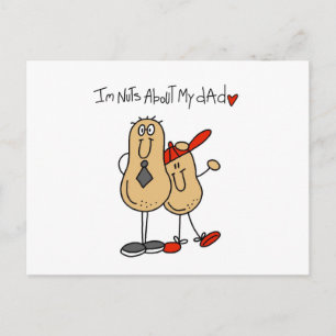 Noten over mijn vader T-shirts en cadeaus Briefkaart
