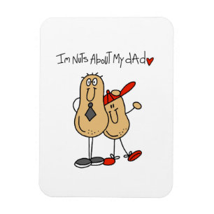 Noten over mijn vader T-shirts en cadeaus Magneet