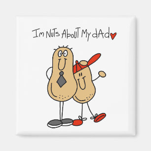 Noten over mijn vader T-shirts en cadeaus Magneet